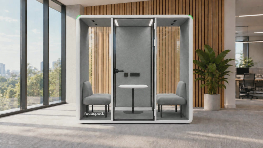 FocusPod Team — product film with layouts, lighting, central controls and custom finishes